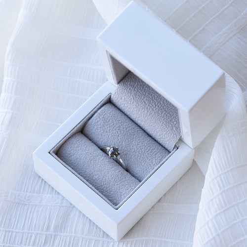 Goldring mit Salt and Pepper Diamant und Lab Grown Diamanten Felice