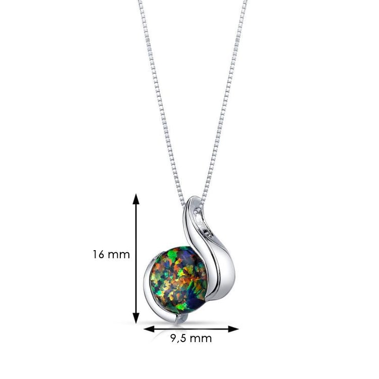 Halskette aus Silber 7153
