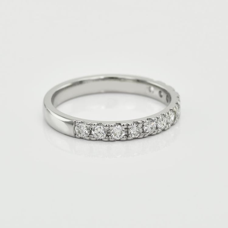 Platinring mit Diamanten 43796