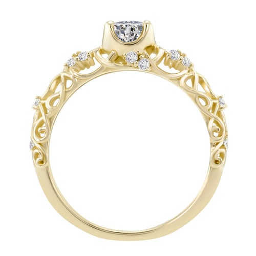 Vintage Verlobungsring mit Lab Grown Diamanten Chantal