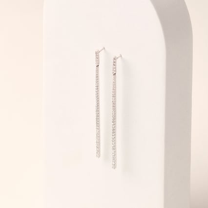 Luxuriöse Ohrringe aus Gold mit Lab Grown Diamanten Dilshad