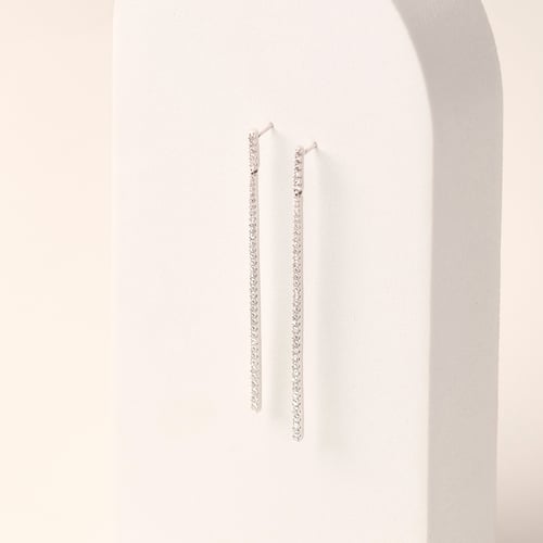 Luxuriöse Ohrringe aus Gold mit Lab Grown Diamanten Dilshad