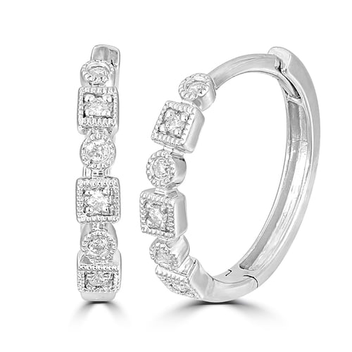 Elegante Diamantohrringe Yvon
