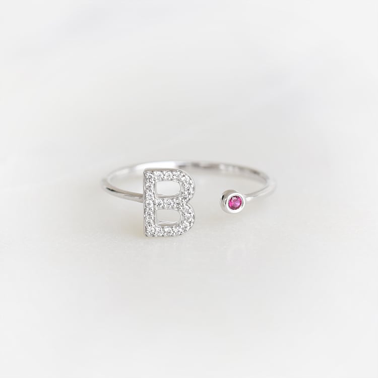 Ring mit Buchstabe 88778