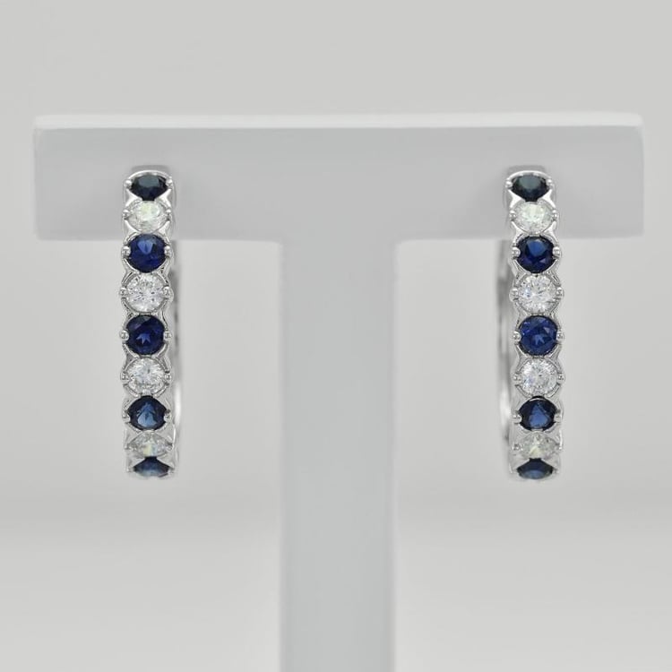 Silberne Ohrringe 35781