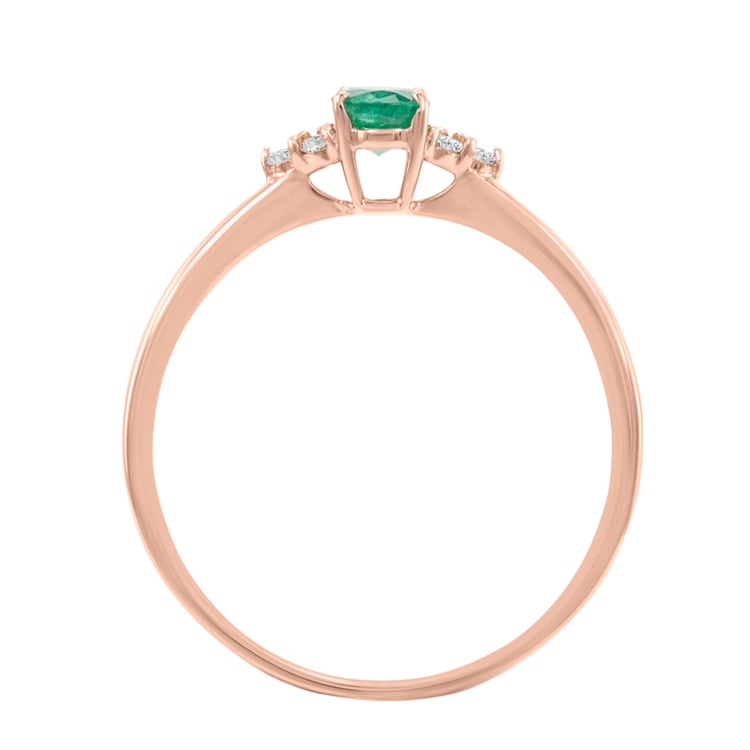 Smaragd Verlobungsring 27853