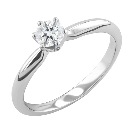 Solitär-Verlobungsring mit Diamant Mala