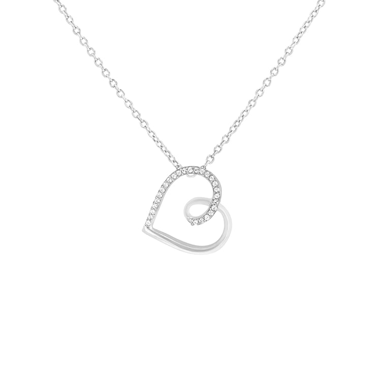 Kette mit romantischem Anhänger mit Diamanten Mariano 79696