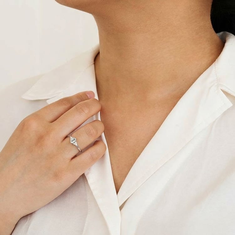 Verlobungsring aus Gold mit 0.54ct IGI-zertifiziertem Lab Grown Diamanten Sheldo 166518