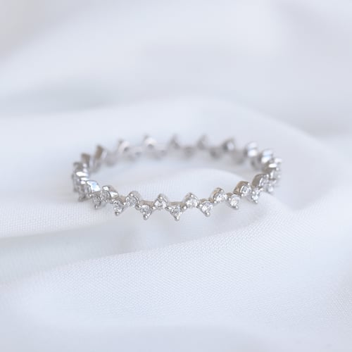 Eternity-Ring mit Diamanten Melanthios