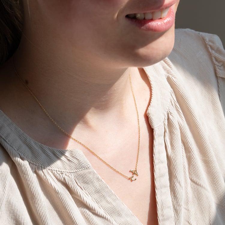 Halskette mit Tierkreiszeichen Sagittarius 140992