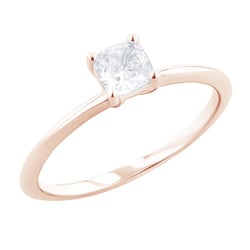 Verlobungsring mit einem Diamanten in Kissenform Macey
