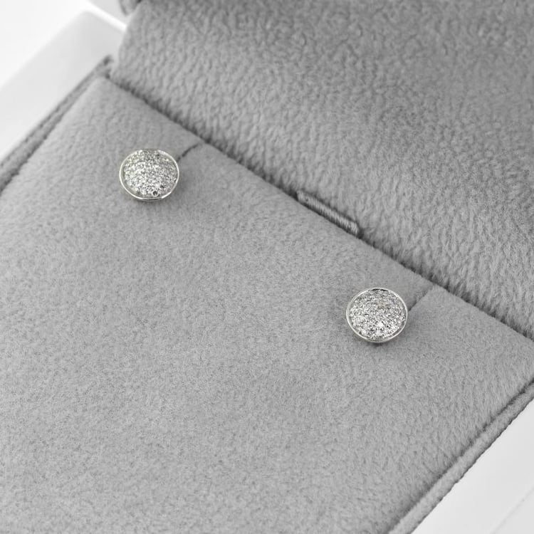 Ohrstecker mit Diamanten 44924