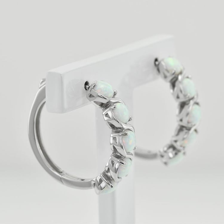 Creolen aus Silber 35749