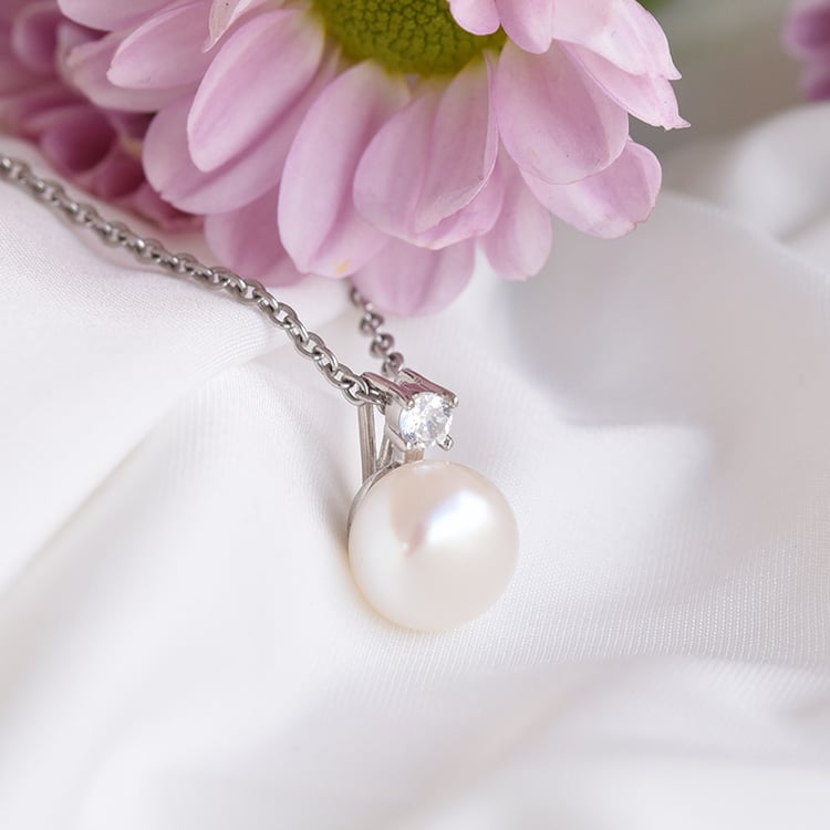 Anhänger mit Perle und Zirkonia Avanti 83591