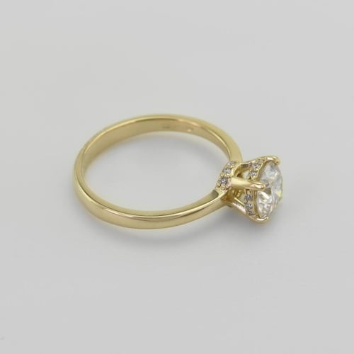Verlobungsring mit Lab Grown Diamanten Xela