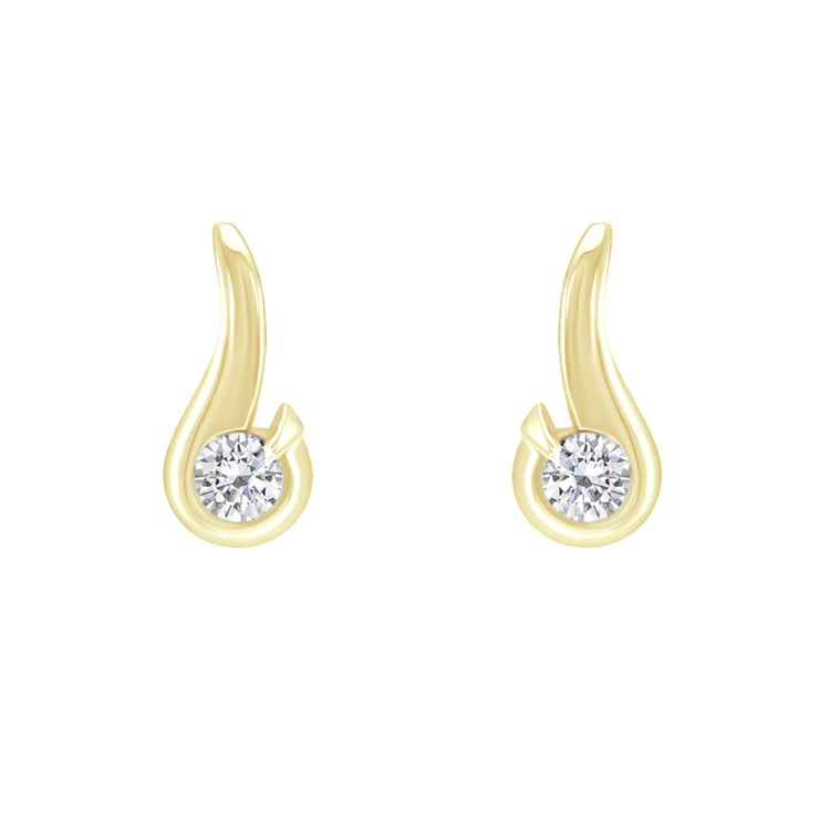 Elegante Ohrringe mit 0.20 ct Diamanten Evert 119908