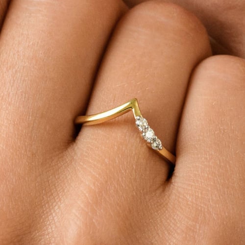 Ring mit Diamanten Jenni