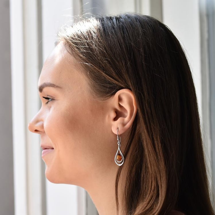 Silberne Ohrringe 31936