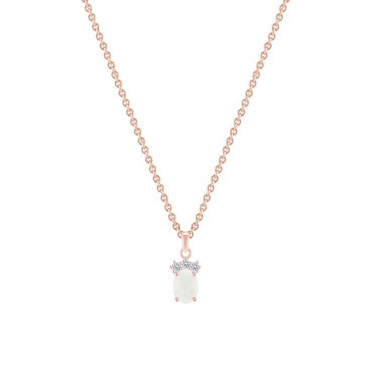 Silberner Anhänger mit einem Topas und Mondsteinen Kiri 89397