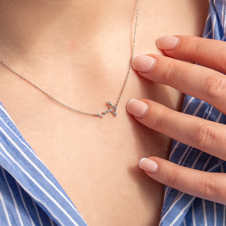 Halskette mit Tierkreiszeichen Scorpio 138772