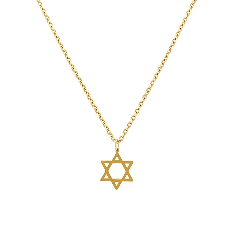 Silberner Anhänger Davidstern