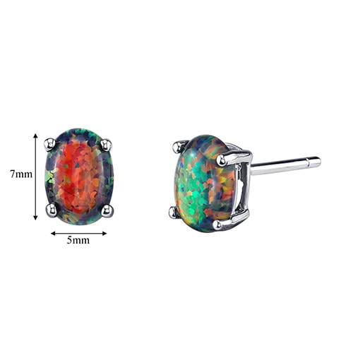 Ohrstecker mit Opal 25340