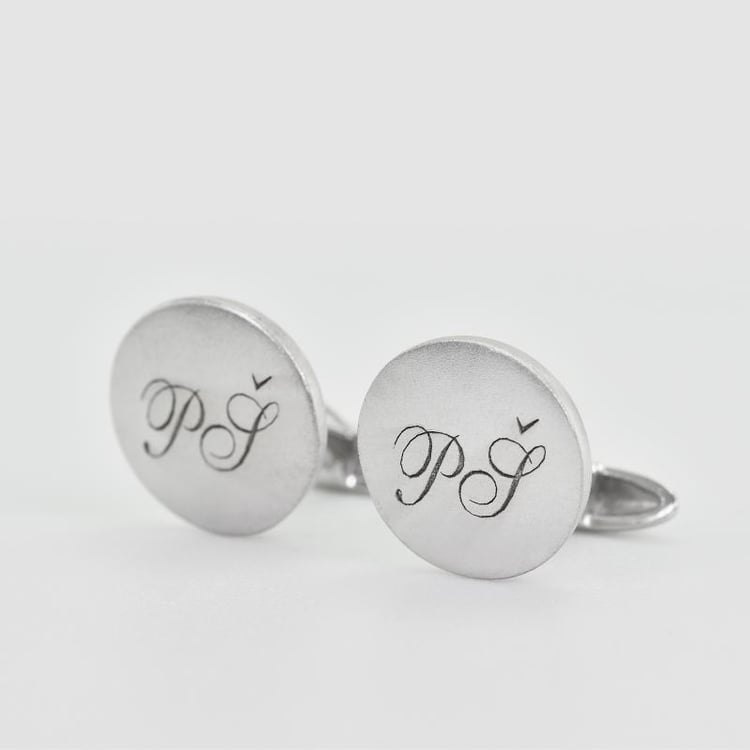 Manschettenknöpfe aus Platin 28893