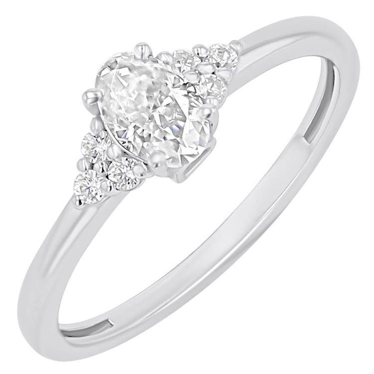 Verlobungsring mit Buchstabenund Lab Grown Diamanten Sheldo 167216