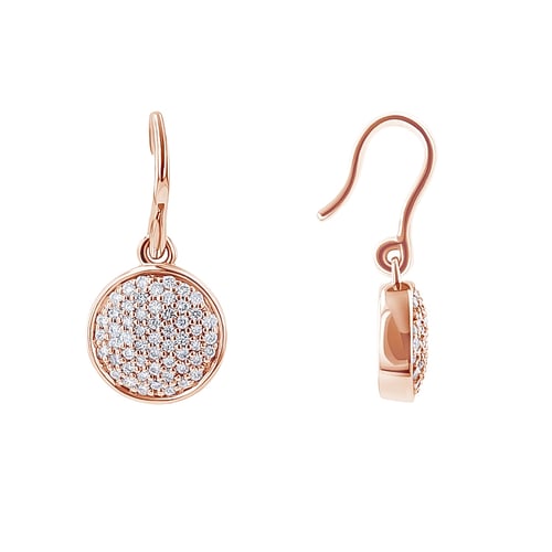 Hängeohrringe mit Lab Grown Diamanten Hallia