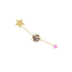 Ohrring mit Sternzeichen Aries