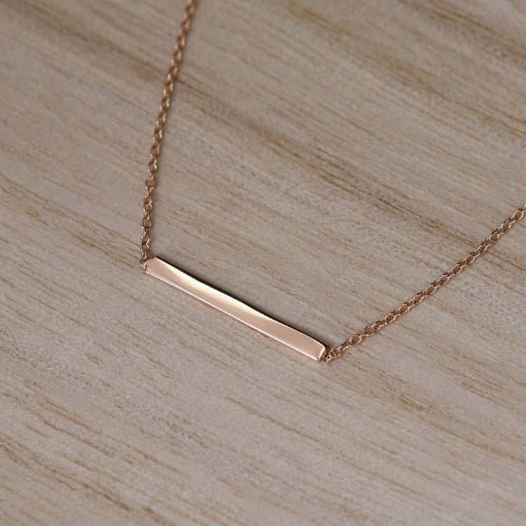 Zarte Silberkette Bar 103769