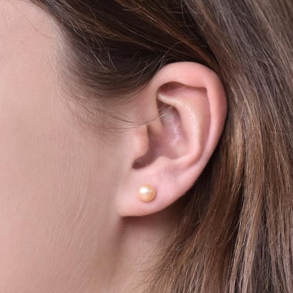 Ohrringe mit 6 - 6.5 mm Perlen Balbina