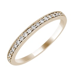 Eternity-Ring mit Lab Grown Diamanten aus Haselnussgold Minke