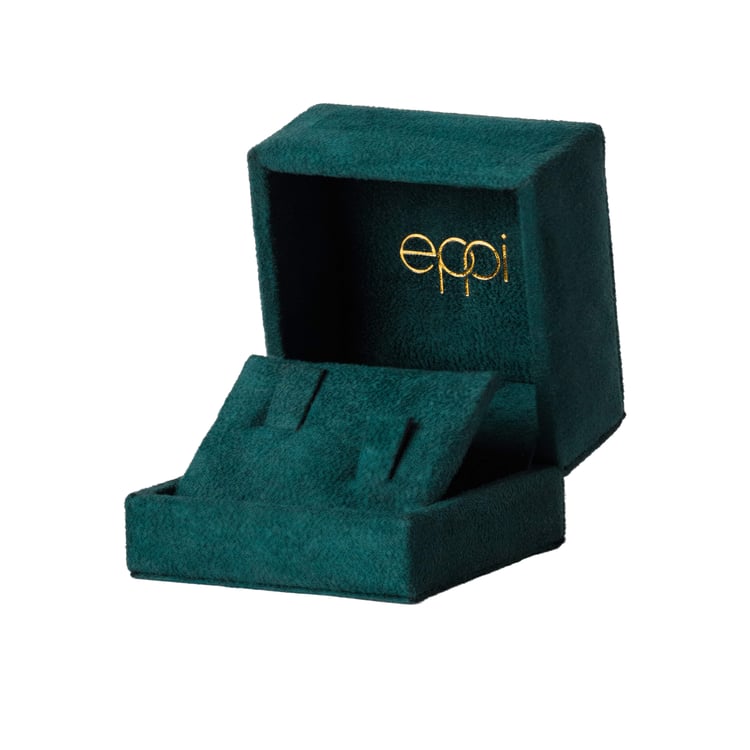 Premium Box aus grünem Wildleder Katia