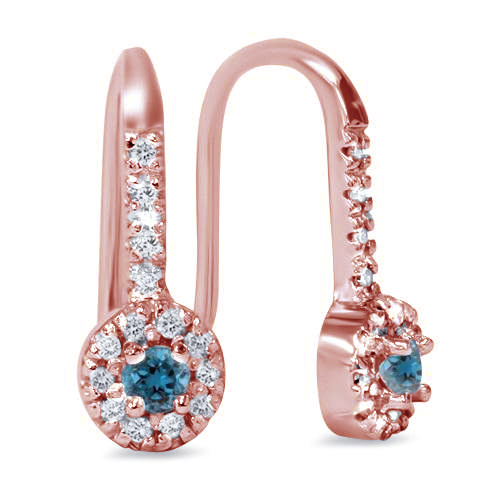 Hängeohrringe aus Gold 78410