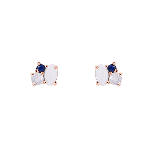Elegante Cluster-Ohrringe Angelika