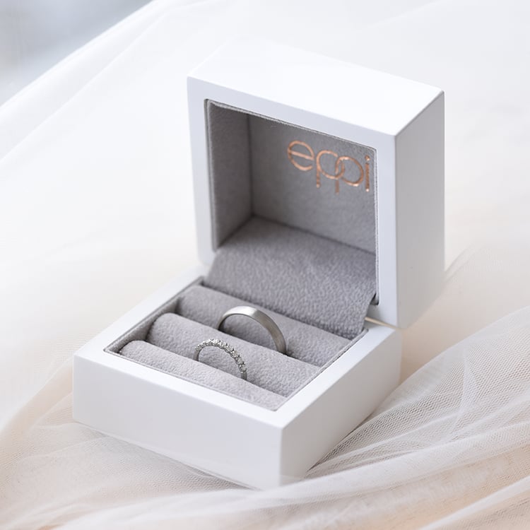 Eternity Ehering und Komfort Ring in Eppi-Geschenkbox 61001