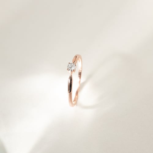 Eleganter Verlobungsring mit Lab Grown Diamanten Ximena