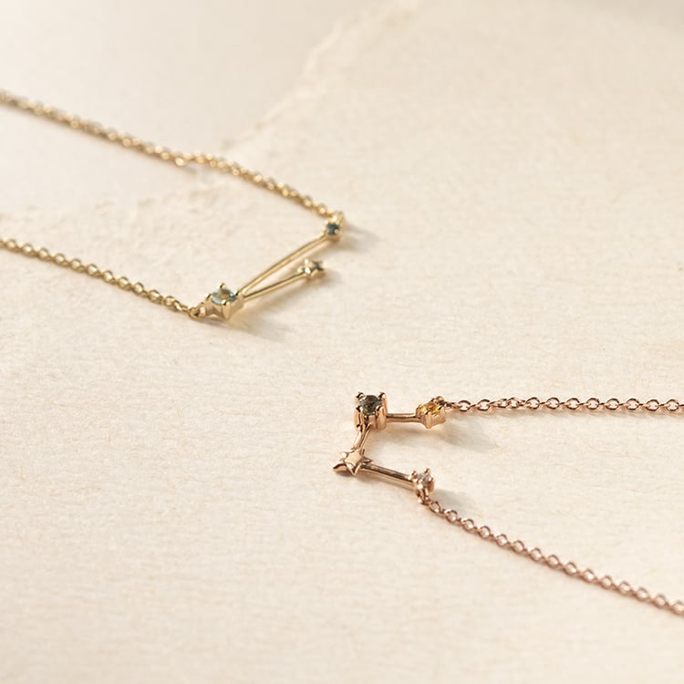 Halskette mit Tierkreiszeichen Virgo 138907