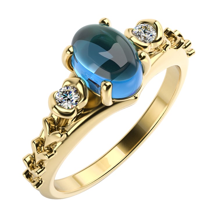 Ring aus Gelbgold 19254