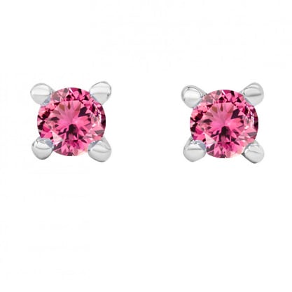 Goldene Ohrstecker mit Turmalin