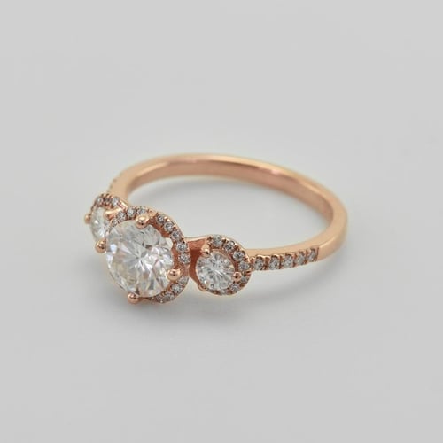 Verlobungsring mit Lab Grown Diamanten Wirk