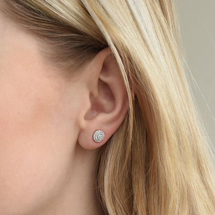 Ohrstecker mit Diamanten Cornelia 93439