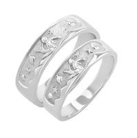 Von Hand gravierte Eheringe Der Kleine Prinz