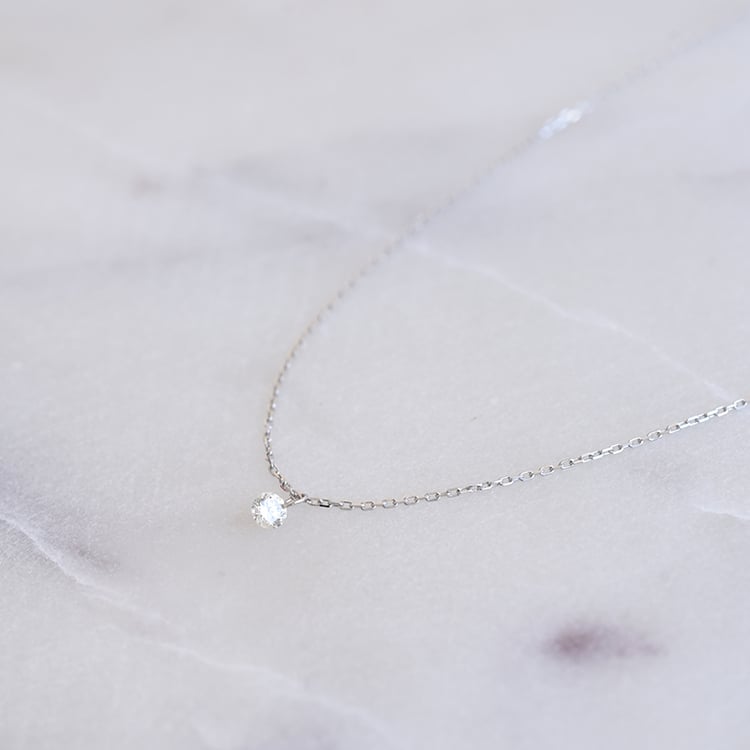 Minimalistischer Diamant-Anhänger Vivi 87048