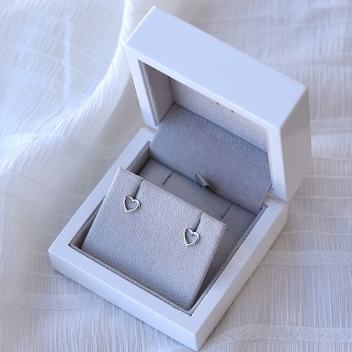 Schmuckset aus Gold in Herzform mit Diamanten Monroe