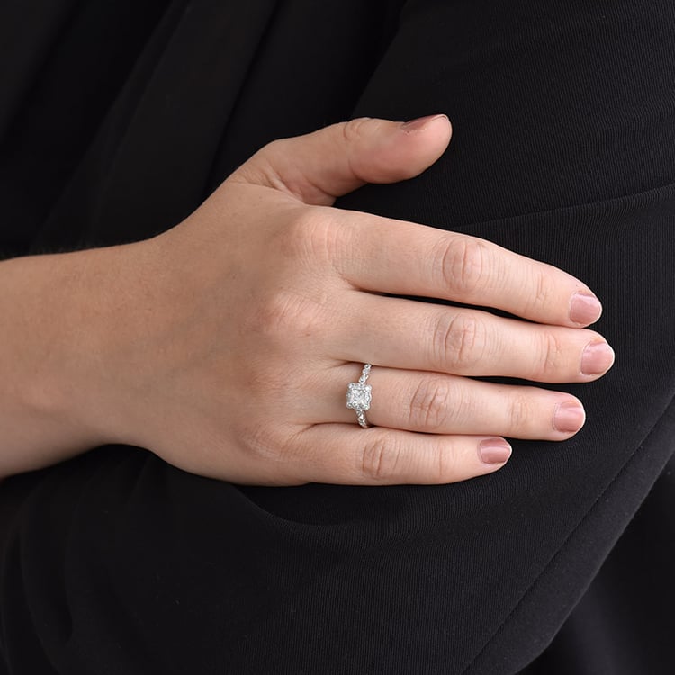 Vintage Ring mit Lab Grown Diamanten Venera 91551