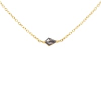 Halskette mit Salt and Pepper Diamant in Kite Form Ranka