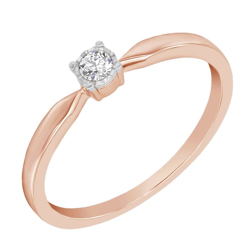 Eleganter Verlobungsring mit Diamant Ximena